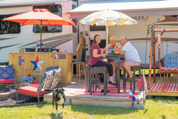 Atwood Campground Campsites